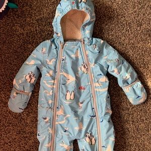 Mini Boden Waterproof Snowsuit